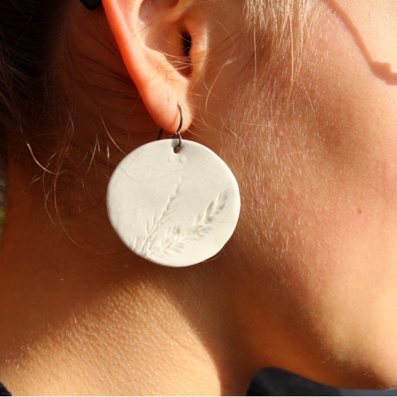 Porcelain earrings Porcelain earrings