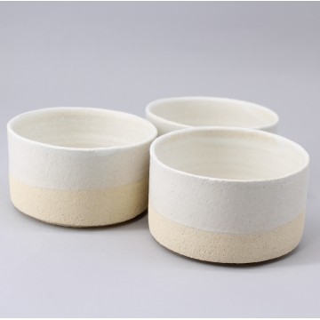 White stoneware ramekin