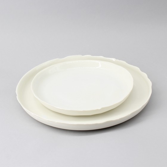 Assiette porcelaine "...