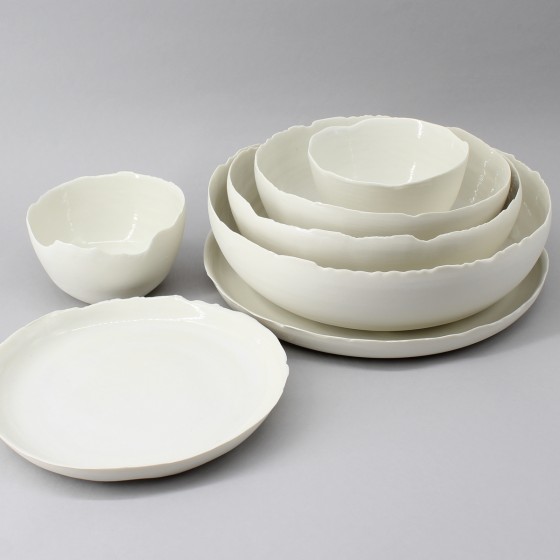 Assiette porcelaine "...