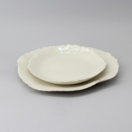 Assiette plate porcelaine...