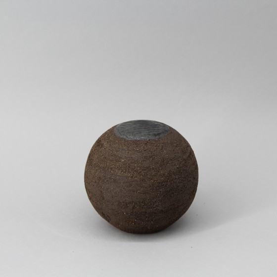 Présentoir boule noir