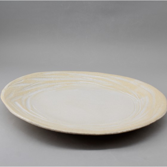 Assiette plate gravée 5