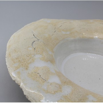 Assiette creuse grande ailette