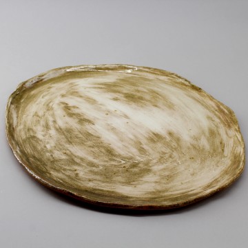 Assiette plate petit bord