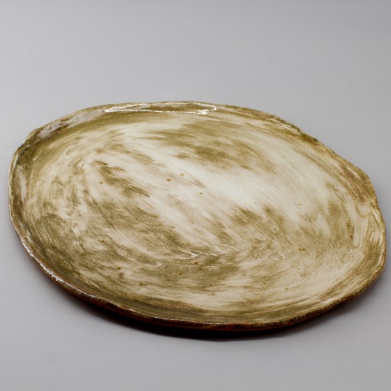 Assiette plate petit bord