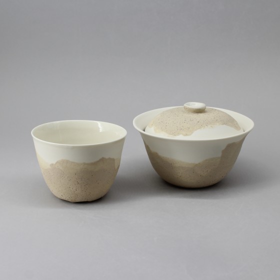Théière gaiwan " Reliefs"