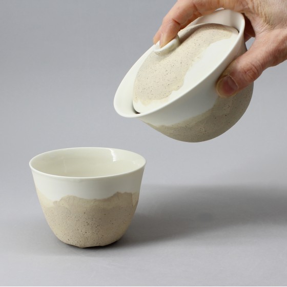 Théière gaiwan " Reliefs"