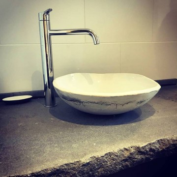 Vasque porcelaine pour gite