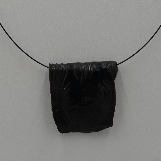 Black stoneware choker... Black stoneware choker...