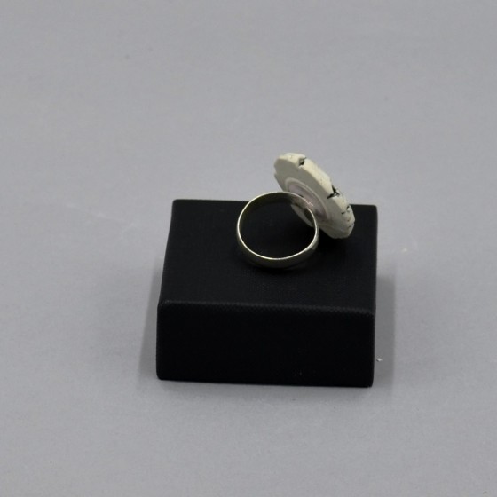 Bague réglable en porcelaine Bague réglable en porcelaine