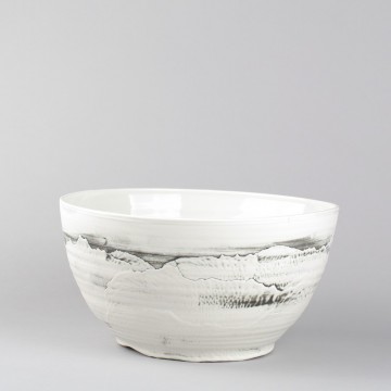 Porcelain salad bowl
