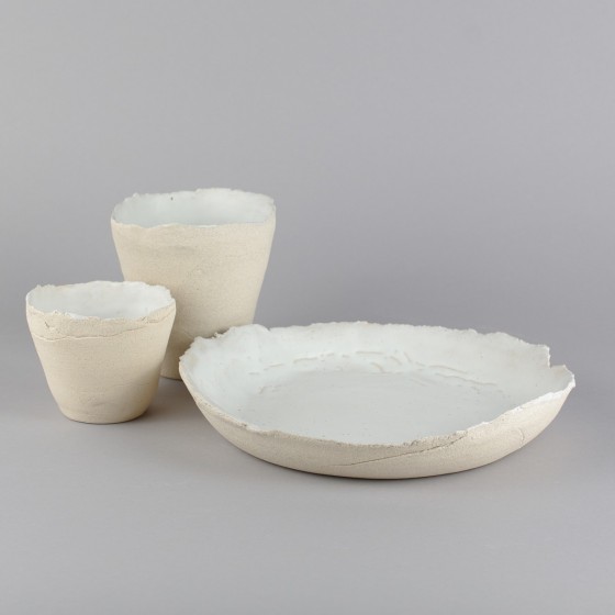 Mug en grès blanc Mug en grès blanc
