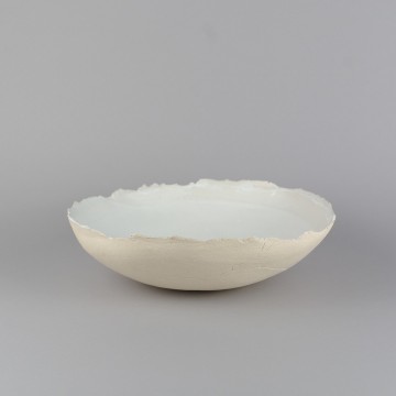 Coupe coquille grès blanc T2