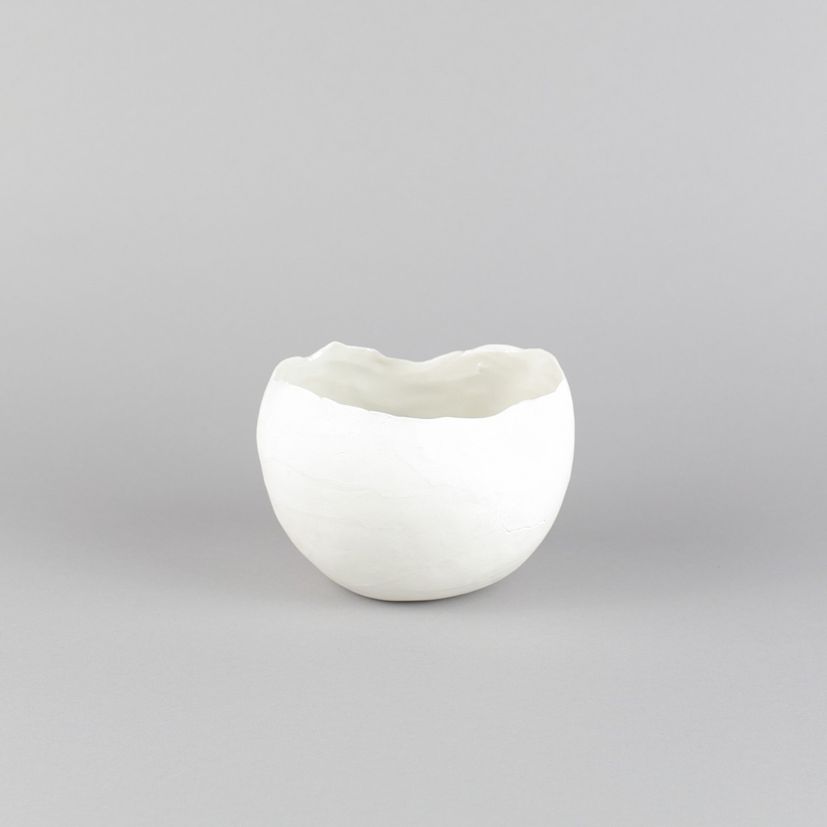 "Eggshell" porcelain bowl